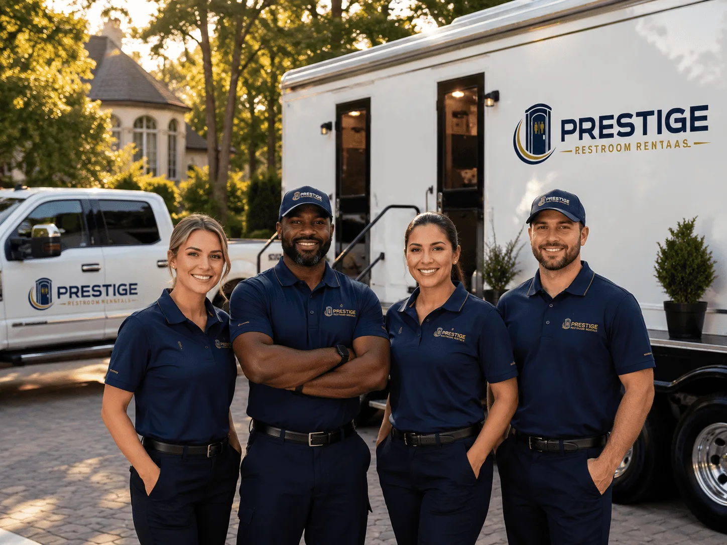 Trusted Luxury Portable Restrooms company in Timewell, IL